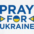 thumbnail image 3 of CafePress - Pray For Ukraine Ringer T - 100% Cotton Ringed T-Shirt, 3 of 4