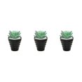 thumbnail image 3 of Matsuzay Bonsái Artificial para exteriores, simulación decorativa, suculentas en miniatura de PVC, Mini plantas, hogar, jardín, oficina, Type1 NO1, 3 of 6