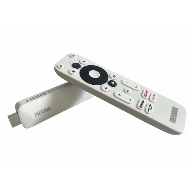TV Stick MECOOL White Amlogic S805X2 Android 11 WiFi 4K HDR 1080P