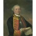 thumbnail image 3 of August Christian Hauck 15x18 Black Modern Framed Museum Art Print Titled - Johan Arnold Zoutman (1724-93), Vice Admiral (1770), 3 of 5