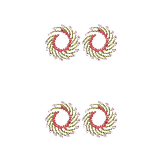 Sonducket 1 par de pendientes bohemios boda aniversario vacaciones moda joyería novia regalo personalizado accesorios rosa Type2 NO2 Sonducket CBP227465