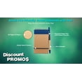 thumbnail image 3 of 10 ECO Jotters with Pen Set - Recycled Paper, 3 x 5 inches, Minimalist, Handy - Blue, 3 of 5