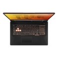 thumbnail image 4 of ASUS TUF Gaming A17 FA706IH-RS53 - AMD Ryzen 5 - 4600H / up to 4 GHz - Windows 10 Home - GF GTX 1650  - 8 GB RAM - 512 GB SSD NVMe - 17.3" 1920 x 1080 (Full HD) @ 144 Hz - Gigabit Ethernet - Wi-Fi 5 - bonfire black, 4 of 11