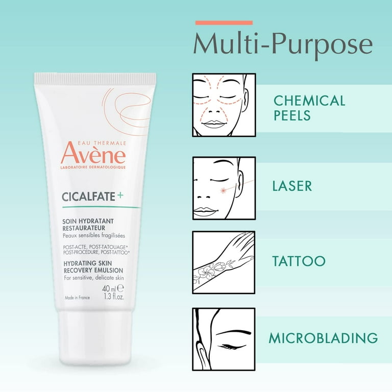 Avene Cicalfate+ Hydrating Skin Recovery Emulsion 1.3 fl oz