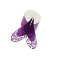 thumbnail image 4 of 50x Servilletero de Corte Hueco de Papel, Soporte para , Decoración de para de Navidad, 4 of 4