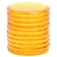 thumbnail image 3 of 10 Uds. Soporte para paleta de pegamento adhesivo para pestañas de vidrio redondo para injerto de extensión de pestañas amarillo, 3 of 8