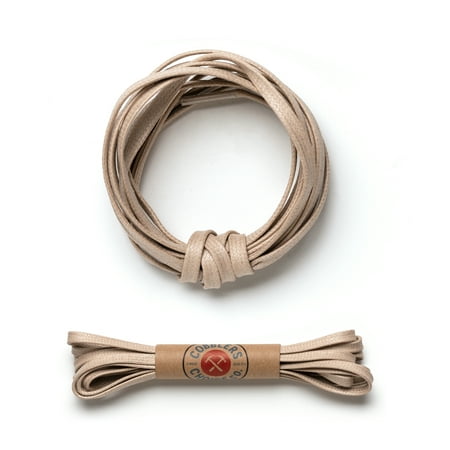 Premium Flat Waxed Cotton Boot Laces - Cobbler s Choice Shoe Laces - Durable and Beautiful Laces!