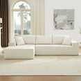 thumbnail image 4 of Modular Sectional Sofa Set, Modern L-Shape Fabric Couch, Free Combination Upholstered Sleeper Sofa, 4 of 7