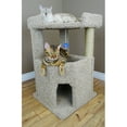 thumbnail image 2 of New Cat Condos Corner Roost 33 in. Cat Condo-Color:Brown, 2 of 7