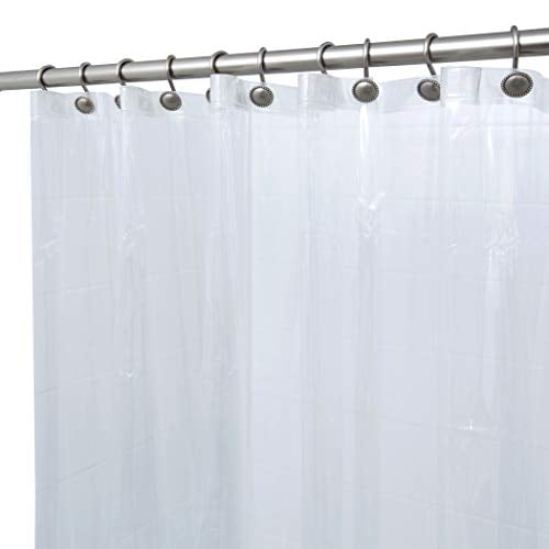 BINO Shower Curtain Liner, Clear - 70" x 72" - Mildew ...