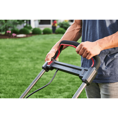 Skil - 20-Volt PWR CORE 20 18-Inch Push Lawn Mower (2 x 4.0Ah Batteries and 1 x Dual Port Charger) - Red/Black