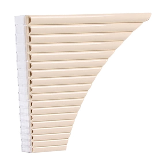 18 Pipes Pan Flute C Key Panpipes Pan Pipes with Mouthpiece Wind Instrument for Students Beginners w