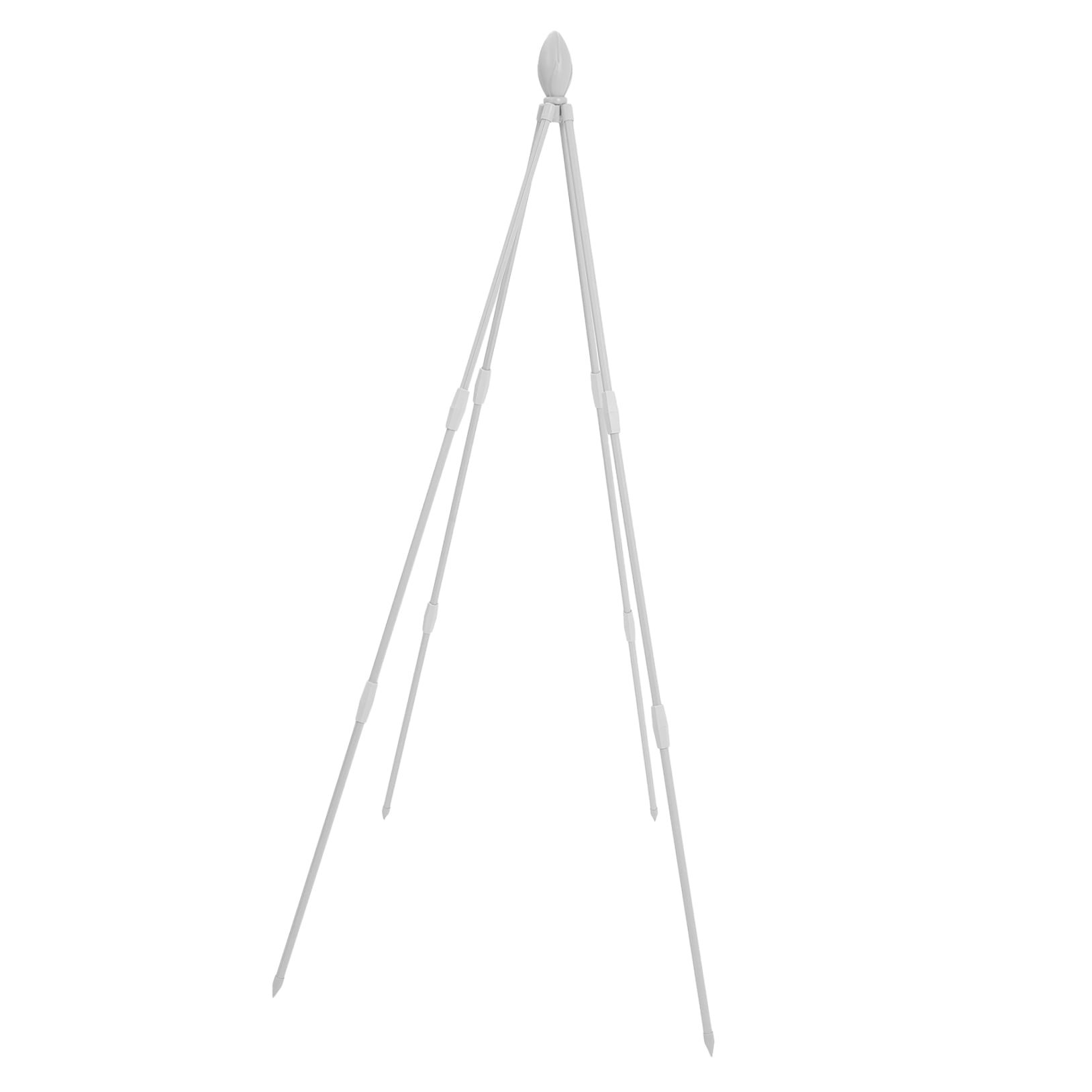 Mobestech Outdoor Plant Trellis White Garden Climbing Support for Vines and Flower Decoration
