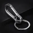thumbnail image 4 of Llaveros colgantes para la cintura, soporte de acero inoxidable, hebilla, Clip, gancho de escalada de calabaza, mosquetón fuerte para coche, 1/20 Uds., 4 of 5