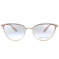 thumbnail image 2 of Michael Kors MK 3049 Metal Womens Cat-Eye Eyeglasses Rose Gold 52mm Adult, 2 of 3