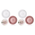 thumbnail image 2 of Guardoinrt 2pieces Easy To Clean Hair Stopper With Four Suction Cups For Stable Fixation White+Pink 2Set, 2 of 6