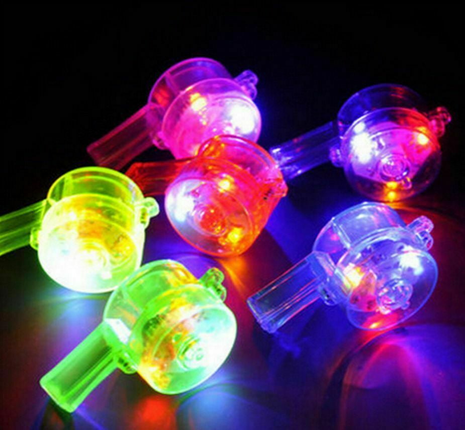 flashing whistles