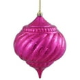 thumbnail image 1 of Cerise Shiny Mercury Ball Onion Ornament, 6 in., 1 of 1