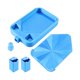 thumbnail image 1 of Bandeja para pintura de diamantes, bandeja para clasificar cuentas, versátil, resistente a arañazos, arte de diamantes de imitación azul, 1 of 9