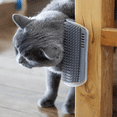 thumbnail image 3 of Extended (6.1Inch) 2 Pack Cat Self Groomer for Indoor Cats Cat Face Scratchers Wall Corner Self Grooming Cat Brush, 3 of 6