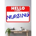 thumbnail image 2 of Nursing Poster Wall Art, Modern Wall Decor, 8x12 UNFRAMED, 2 of 3