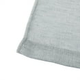 thumbnail image 5 of Dainty Home Au Natural Canvas Mesh Semi-Sheer Linen Blend Grommet Window Panel Pair 76" x 96" In Silver, 5 of 9