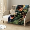 thumbnail image 2 of ARISTURING Dinosaur Throw Blanket, Adorable Super-Soft Extra-Large Fluffy Dinosaur Blanket for Boys Toddlers and Kids Dino Blanket  Warm Cozy and Fuzzy Throw for Bed Couch and Sofa, 2 of 6