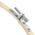 thumbnail image 3 of JUNWELL Hemoton 12” Wooden Embroidery Hoop for Art Craft Cross Stitch Sewing, 3 of 5