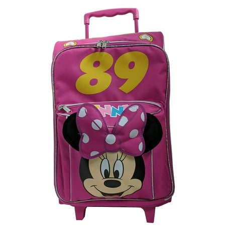 Disney Minnie Mouse Travel Luggage Roller Carry On Bag ...
