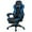 Blue, variant on Gymax Office Computer Desk Chair Gaming Chair Adjustable Swivel w/Footrest Pink