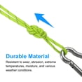 thumbnail image 4 of Uxcell 100FT 550 Paracord, 7 Strand Reflective Parachutes Cord Spool 4mm Survival Strong Rope String, Fluorescent Green, 4 of 5