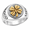 Gold, variant on Men’s Four Leaf Clover Ring Stainless Steel Signet Statement Ring with Raised Clover Leaf Details, Symbol Meaning Design, US Sizes 7-13, Gift for Him