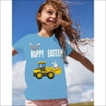 thumbnail image 4 of POPTEM Toddler Boys Easter T-Shirts Excavator Printed Unisex Cotton Short Sleeve Summer Tops Blue 5T, 4 of 5