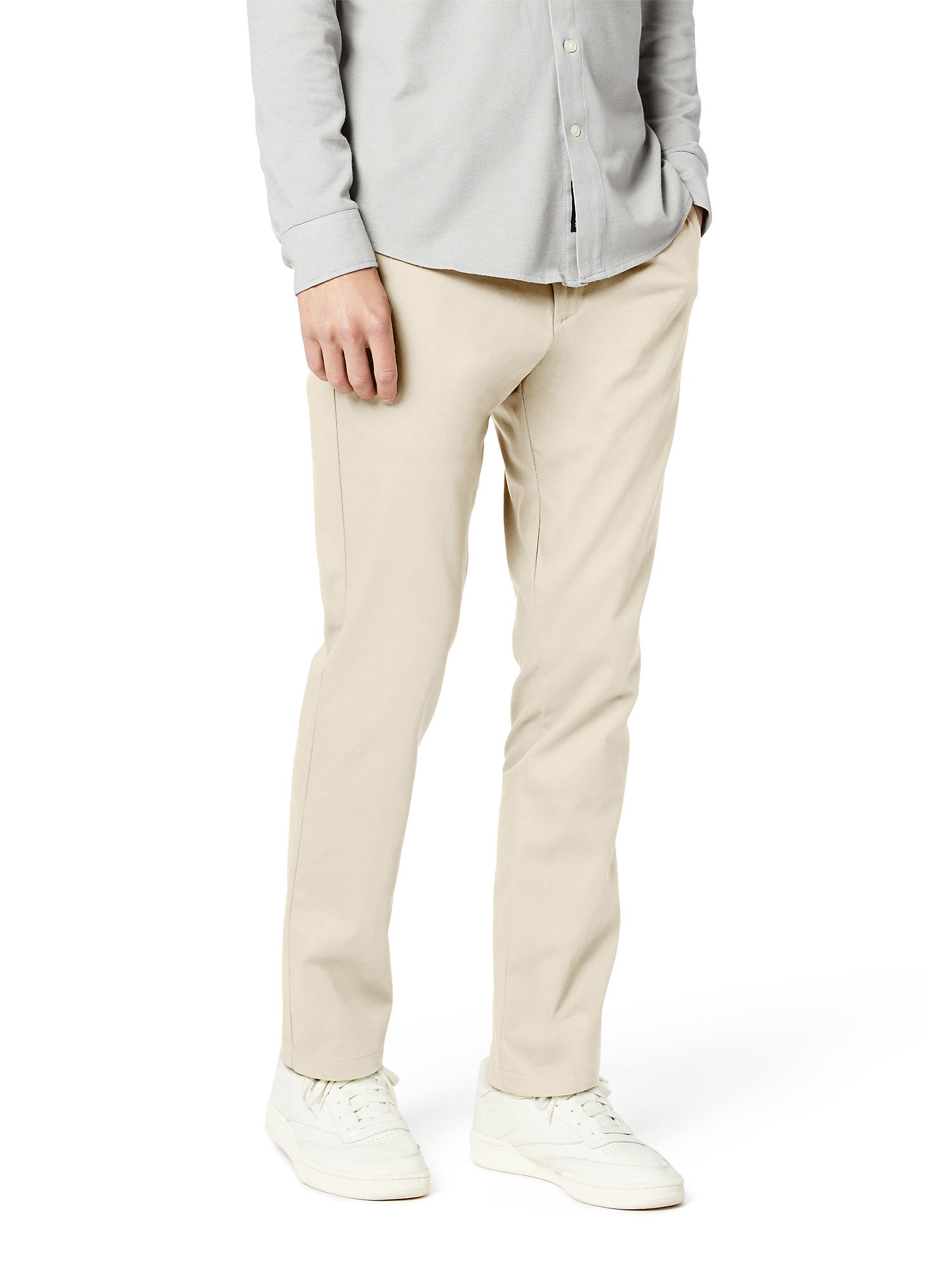 Signature Slim No Crease Khaki 