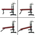 thumbnail image 3 of BalanceFrom LX400 Adjustable Olympic Workout Bench with Squat Rack, 3 of 5
