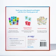 Si Sabo My First Bilingual Games Set Spanish and English Early Education Games for Kids