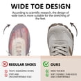 thumbnail image 4 of Barefoot Shoes Women Men,Wide-Footbed Thin-Sole Barefoot Shoes Unisex,Lightweight Breathable Non-Slip Walking Shoes,Comfortable Fashion Outdoor Hiking Camping Walking tennis Casual Sneakers, 4 of 7