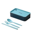 thumbnail image 2 of WORTHBUY Office Workers Student Portable Lunch Box Separate Lunch Box Heated Lun, 2 of 4