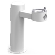 Elkay Lk4410 14" Outdoor Floor Mounted Single Drinking Station - White