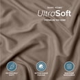 thumbnail image 4 of Bare Home Pillow Sham Set - Premium 1800 Collection - Double Brushed - Standard, Taupe, 4 of 9