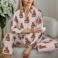 thumbnail image 6 of Uemuo German Shepherd Dog Pattern Womens Pajama Sets,PJ Set for Women,Pajamas for Women Logo,Long Sleeve Pajama Set for Women,Soft Long Sleeve Top With Pants-X-Large, 6 of 9