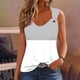 thumbnail image 1 of Puntoco Camisola básica para mujer, camiseta sin mangas de color liso para mujer, camiseta sin mangas holgada, 1 of 4