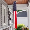 thumbnail image 2 of Briarwood Lane Everyday USA Patriotic Windsock Wind Twister 40x6 Wind Spinner, 2 of 2