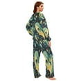 thumbnail image 3 of YAZAOO Women Slim Pajamas Loose Style Female Fashion Starlit Dragons Pattern Sleepwear, 3 of 6