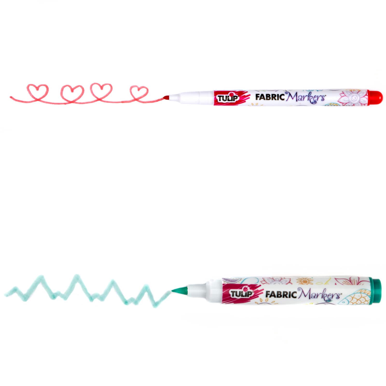 Tulip Ultimate Fabric Markers Rainbow, 6 Packs: 24 ct. (144 total)
