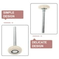 thumbnail image 3 of IBASETOY Smooth Nylon Garage Door Rollers with Stem Easy to Install for Fitness Use  6Pcs, 3 of 8