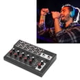 thumbnail image 4 of Audios Mixer, 2 Channel Outputs 10 Channel Mixing Console Microphone Input  For Music Recording, 4 of 8