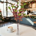 thumbnail image 5 of Seyotauo Christmas Berry Stems 31.4 Inch Artificial Berry Picks Xmas Holly Berry Branches for Christmas Tree Ornament Wreath Vase Floral Home DIY Crafts Holiday Decorations, 5 of 8