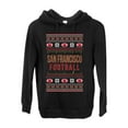 thumbnail image 2 of Wild Bobby City of San Francisco SF American Football Fantasy Fan Sports Premium Graphic Hoodie Sweatshirt, Black, Small, 2 of 6