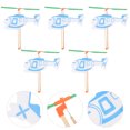 thumbnail image 3 of 5 aviones voladores de juguete para niños, helicópteros, planeadores creativos, aviones educativos., 3 of 7